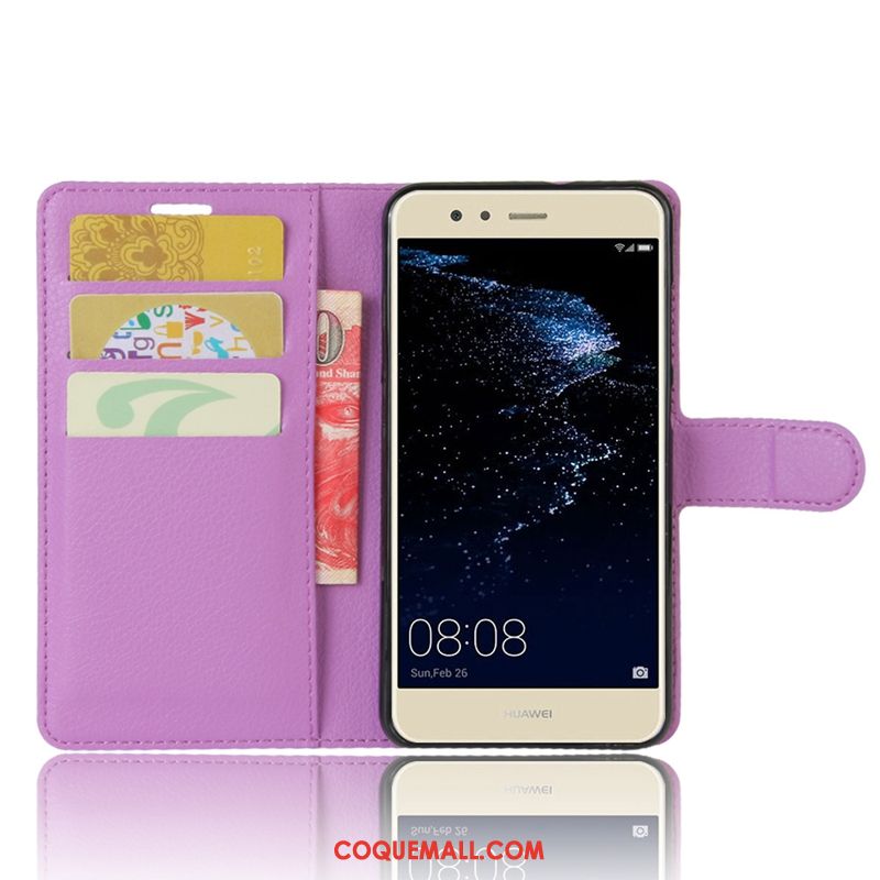 Étui Huawei P10 Lite Modèle Fleurie Incassable Carte, Coque Huawei P10 Lite Étui En Cuir Tendance