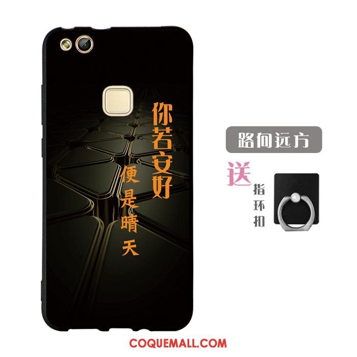 Étui Huawei P10 Lite Silicone Jeunesse Bleu, Coque Huawei P10 Lite Incassable Créatif