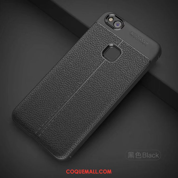 Étui Huawei P10 Lite Similicuir Gris Protection Contre Les Explosions, Coque Huawei P10 Lite Membrane Jeunesse