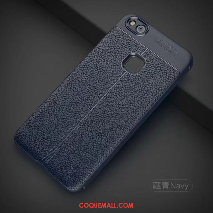 Étui Huawei P10 Lite Similicuir Gris Protection Contre Les Explosions, Coque Huawei P10 Lite Membrane Jeunesse