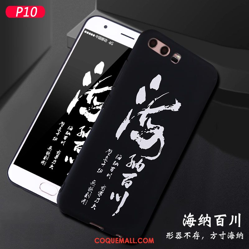Étui Huawei P10 Noir Téléphone Portable Support, Coque Huawei P10 Protection