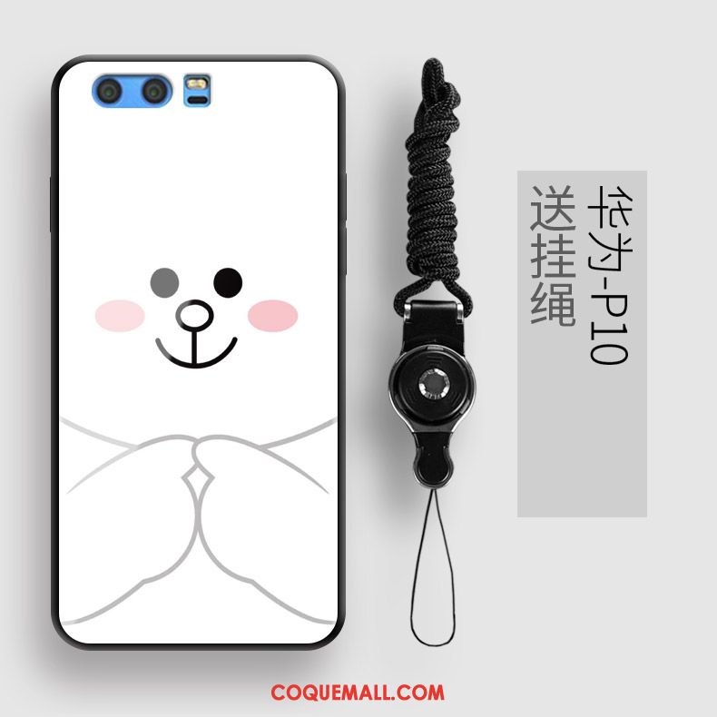 Étui Huawei P10 Ornements Suspendus Marque De Tendance Dessin Animé, Coque Huawei P10 Incassable Charmant