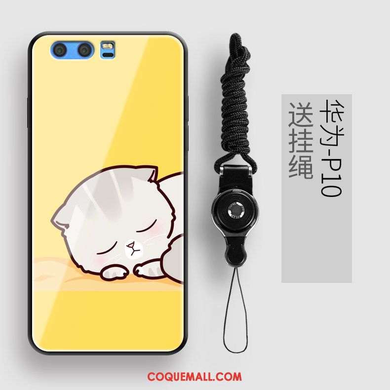 Étui Huawei P10 Ornements Suspendus Marque De Tendance Dessin Animé, Coque Huawei P10 Incassable Charmant