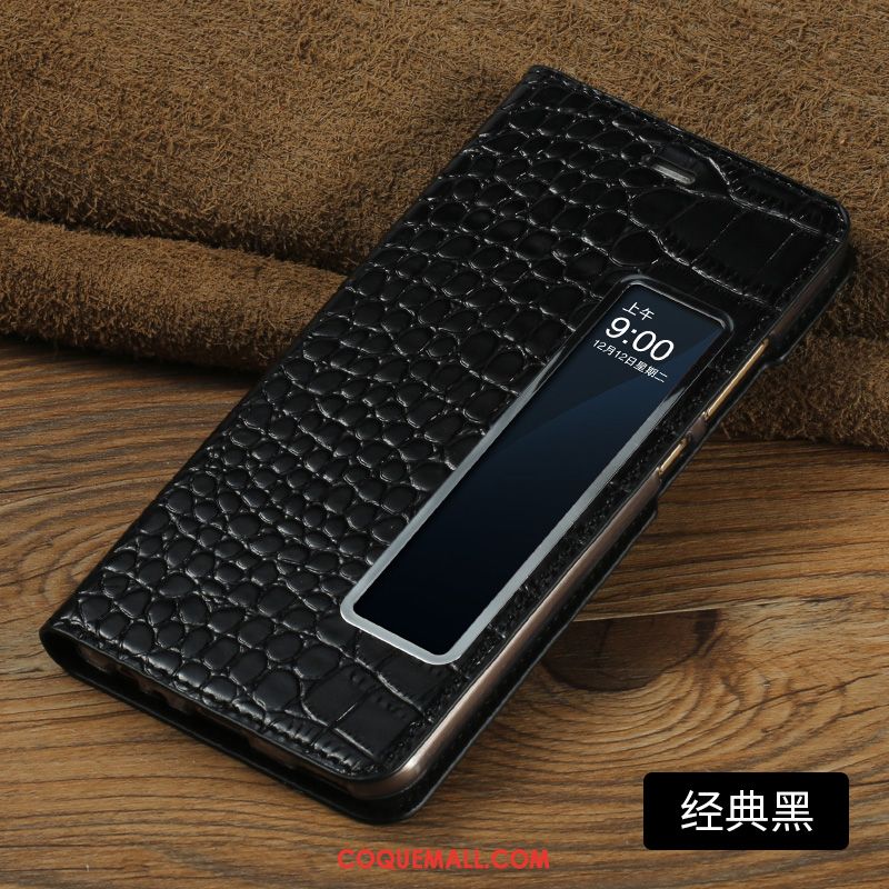 Étui Huawei P10 Ouvrir La Fenêtre Téléphone Portable Membrane, Coque Huawei P10 Bleu Incassable
