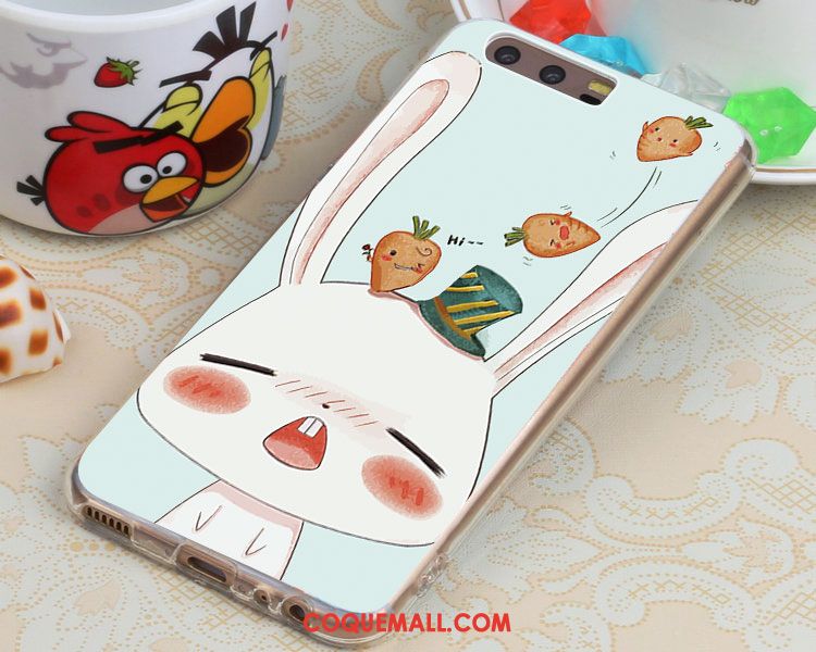 Étui Huawei P10 Peinture Dessin Animé Chat, Coque Huawei P10 Art Frais