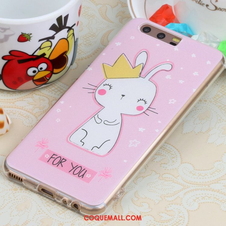 Étui Huawei P10 Peinture Dessin Animé Chat, Coque Huawei P10 Art Frais