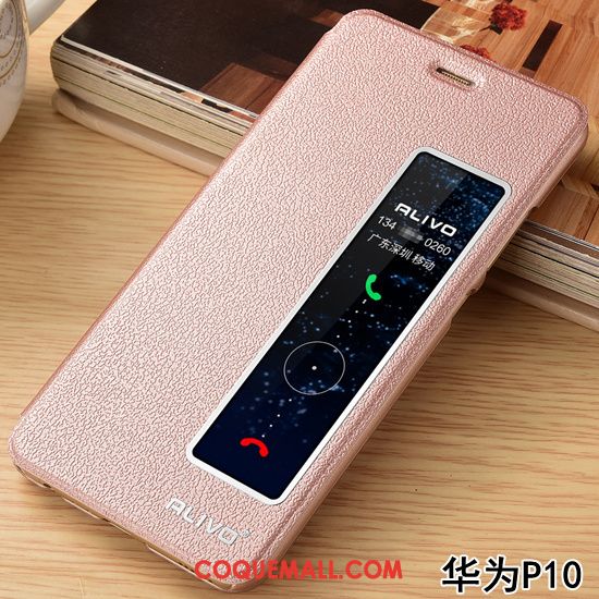 Étui Huawei P10 Personnalité Créatif Téléphone Portable, Coque Huawei P10 Rouge Incassable