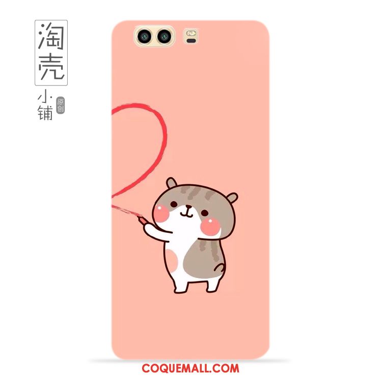 Étui Huawei P10 Plus Amoureux Personnalité Chat, Coque Huawei P10 Plus Personnalisé Fluide Doux