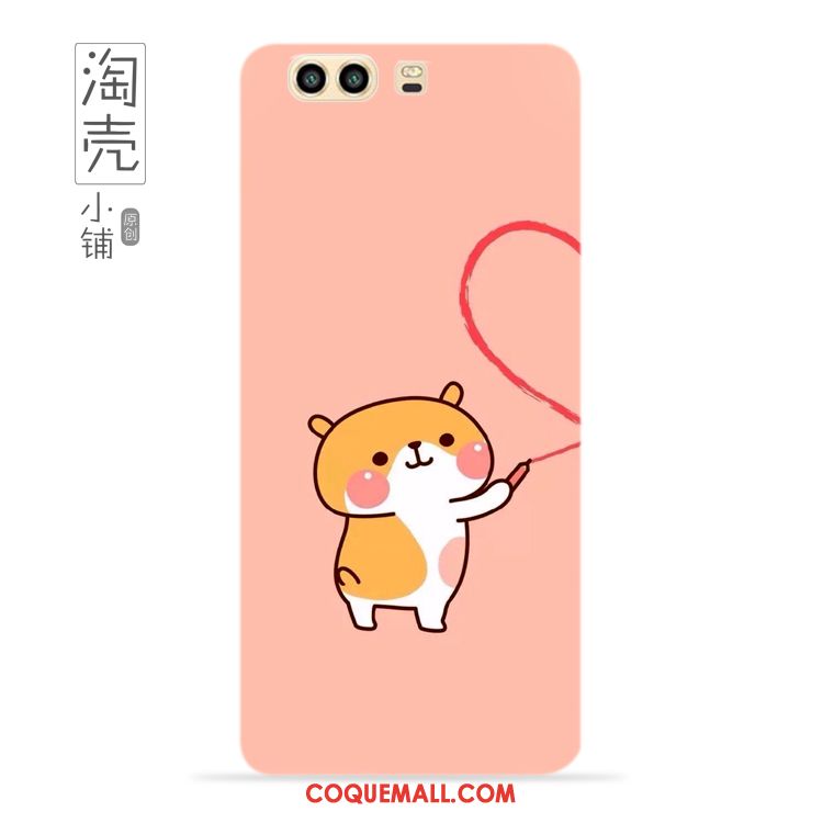 Étui Huawei P10 Plus Amoureux Personnalité Chat, Coque Huawei P10 Plus Personnalisé Fluide Doux