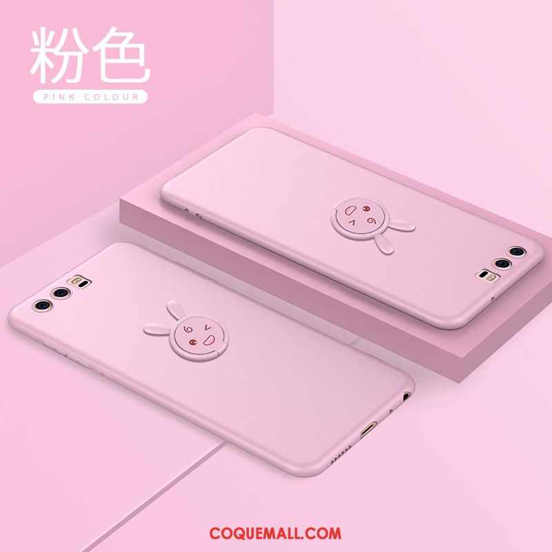 Étui Huawei P10 Plus Créatif Dessin Animé Incassable, Coque Huawei P10 Plus Net Rouge Téléphone Portable