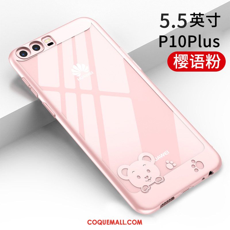 Étui Huawei P10 Plus Créatif Silicone Protection, Coque Huawei P10 Plus Très Mince Charmant