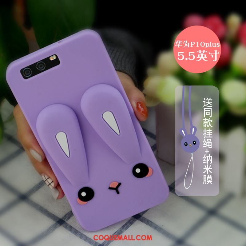 Étui Huawei P10 Plus Dessin Animé Marque De Tendance Ornements Suspendus, Coque Huawei P10 Plus Incassable Charmant