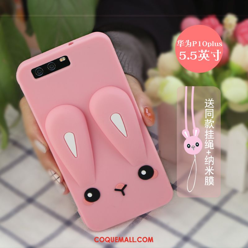 Étui Huawei P10 Plus Dessin Animé Marque De Tendance Ornements Suspendus, Coque Huawei P10 Plus Incassable Charmant