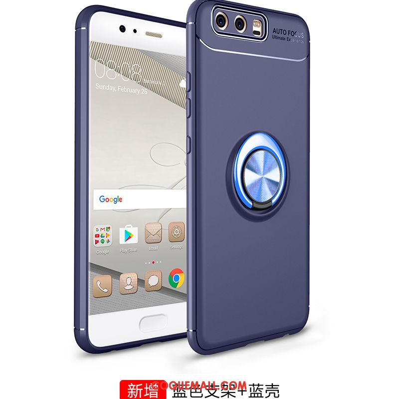 Étui Huawei P10 Plus Incassable Tout Compris Protection, Coque Huawei P10 Plus Anneau Téléphone Portable