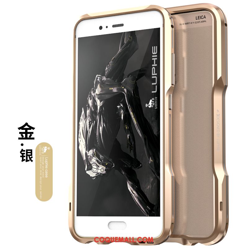 Étui Huawei P10 Plus Personnalité Incassable Créatif, Coque Huawei P10 Plus Téléphone Portable Argent