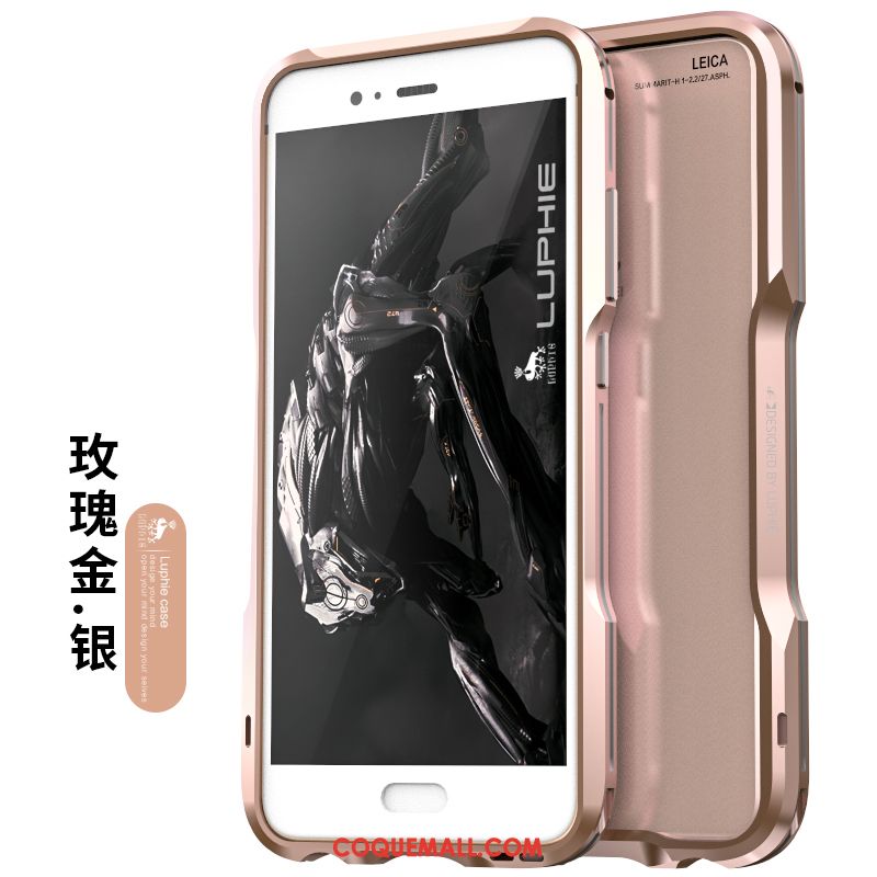 Étui Huawei P10 Plus Personnalité Incassable Créatif, Coque Huawei P10 Plus Téléphone Portable Argent