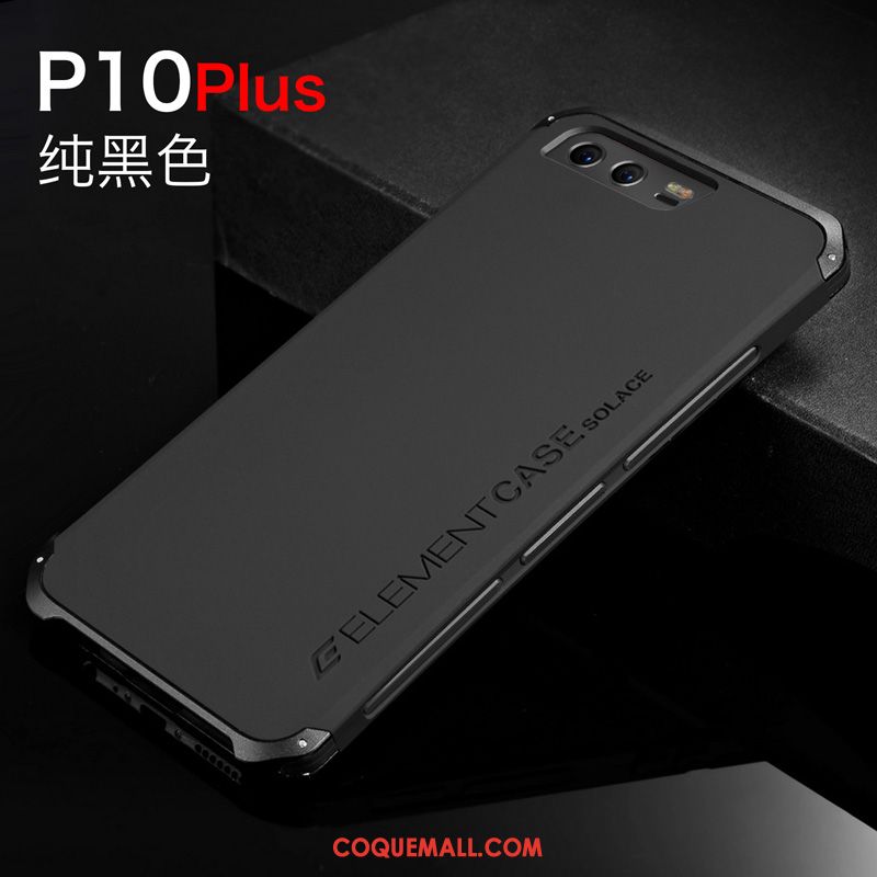 Étui Huawei P10 Plus Rouge Métal Tout Compris, Coque Huawei P10 Plus Protection Difficile