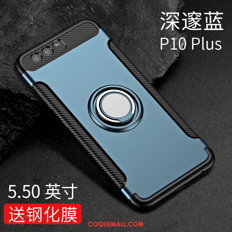 Étui Huawei P10 Plus Silicone Personnalité Bleu, Coque Huawei P10 Plus Tendance Protection