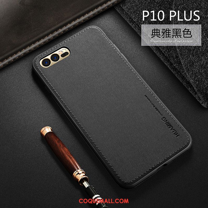 Étui Huawei P10 Plus Simple Modèle Fleurie Marque De Tendance, Coque Huawei P10 Plus Nouveau Rouge