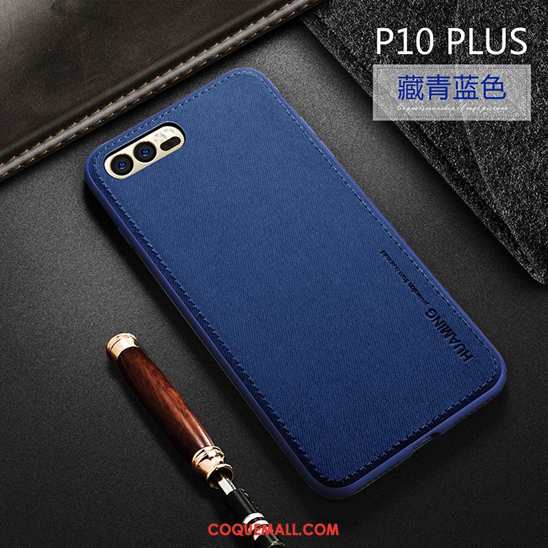 Étui Huawei P10 Plus Simple Modèle Fleurie Marque De Tendance, Coque Huawei P10 Plus Nouveau Rouge