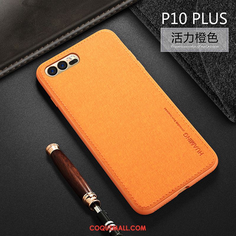 Étui Huawei P10 Plus Simple Modèle Fleurie Marque De Tendance, Coque Huawei P10 Plus Nouveau Rouge