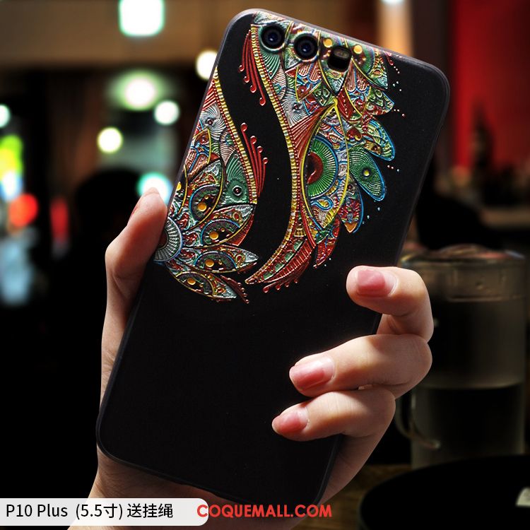 Étui Huawei P10 Plus Style Chinois Tout Compris Multicolore, Coque Huawei P10 Plus Fluide Doux Personnalité