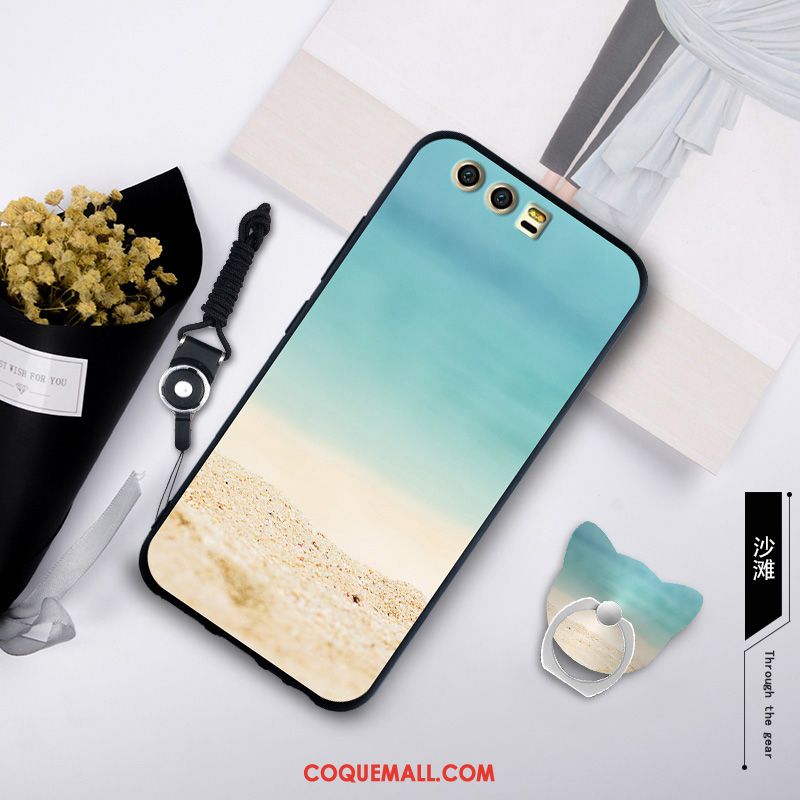 Étui Huawei P10 Plus Tout Compris Protection Vert, Coque Huawei P10 Plus Téléphone Portable Pu