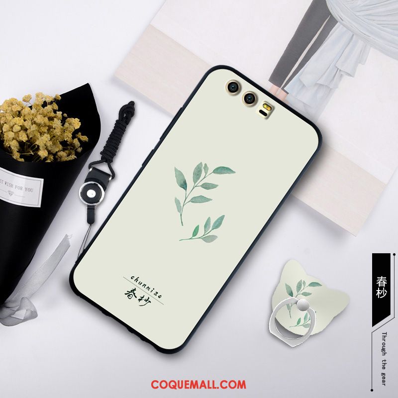 Étui Huawei P10 Plus Tout Compris Protection Vert, Coque Huawei P10 Plus Téléphone Portable Pu