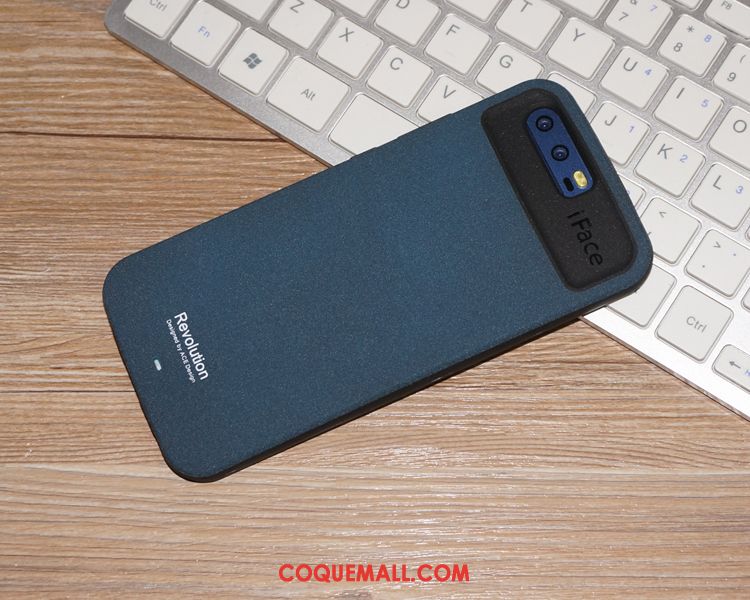 Étui Huawei P10 Plus Tout Compris Silicone Délavé En Daim, Coque Huawei P10 Plus Incassable Bleu