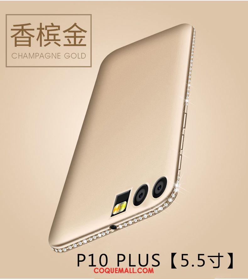 Étui Huawei P10 Plus Très Mince Délavé En Daim Silicone, Coque Huawei P10 Plus Téléphone Portable Rouge