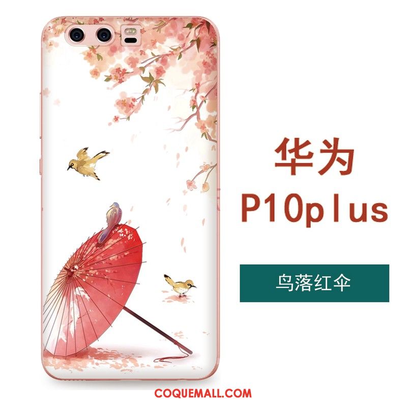 Étui Huawei P10 Plus Téléphone Portable Art Ornements Suspendus, Coque Huawei P10 Plus Fluide Doux Tout Compris