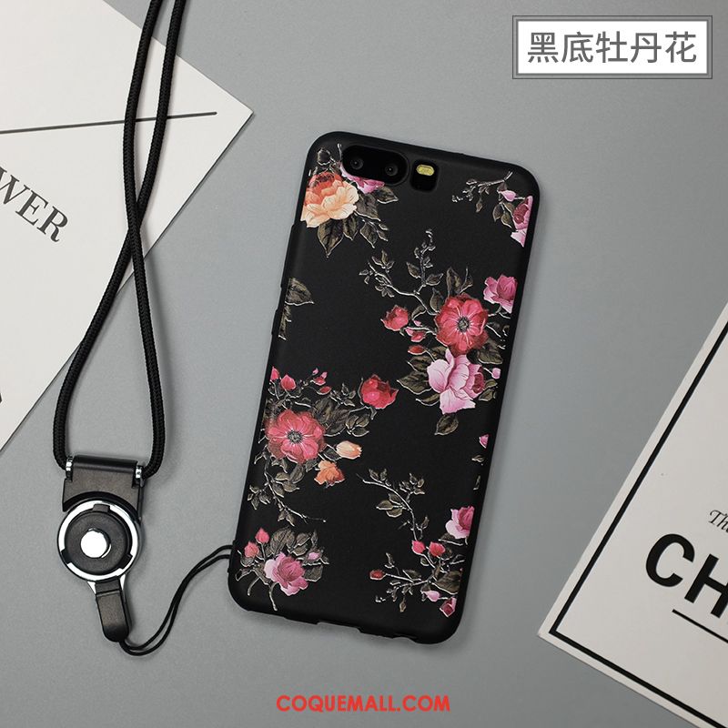 Étui Huawei P10 Protection Incassable Cou Suspendu, Coque Huawei P10 Ornements Suspendus Téléphone Portable