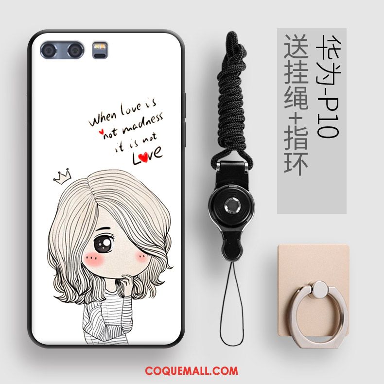 Étui Huawei P10 Tendance Silicone Fluide Doux, Coque Huawei P10 Téléphone Portable Tout Compris