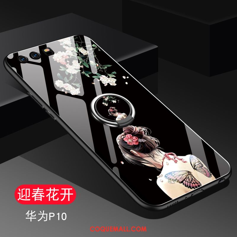 Étui Huawei P10 Tout Compris Pu Rouge, Coque Huawei P10 Téléphone Portable Magnétisme