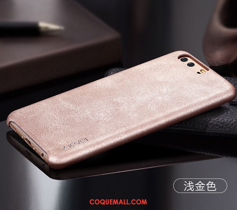 Étui Huawei P10 Étui En Cuir Téléphone Portable Marron, Coque Huawei P10 Cuir Vintage