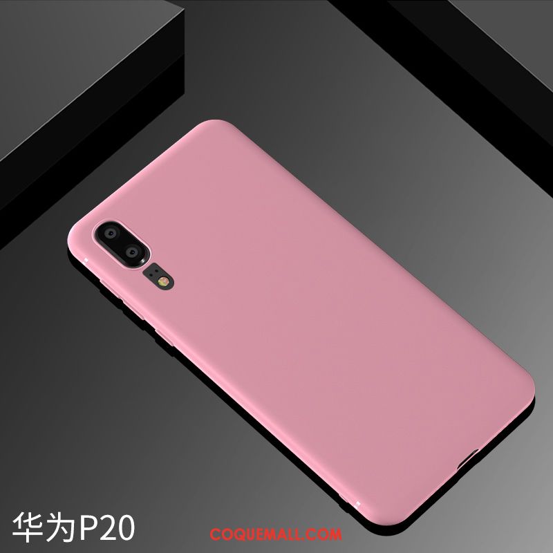 Étui Huawei P20 Accessoires Très Mince Mode, Coque Huawei P20 Protection Tout Compris Nackte Farbe