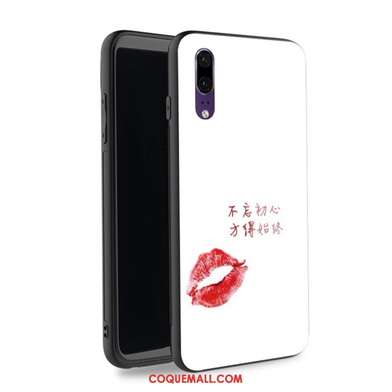 Étui Huawei P20 Charmant Élégant Protection, Coque Huawei P20 Motif Gris