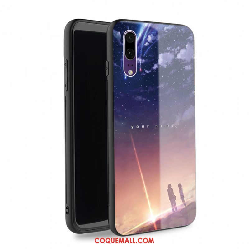 Étui Huawei P20 Charmant Élégant Protection, Coque Huawei P20 Motif Gris