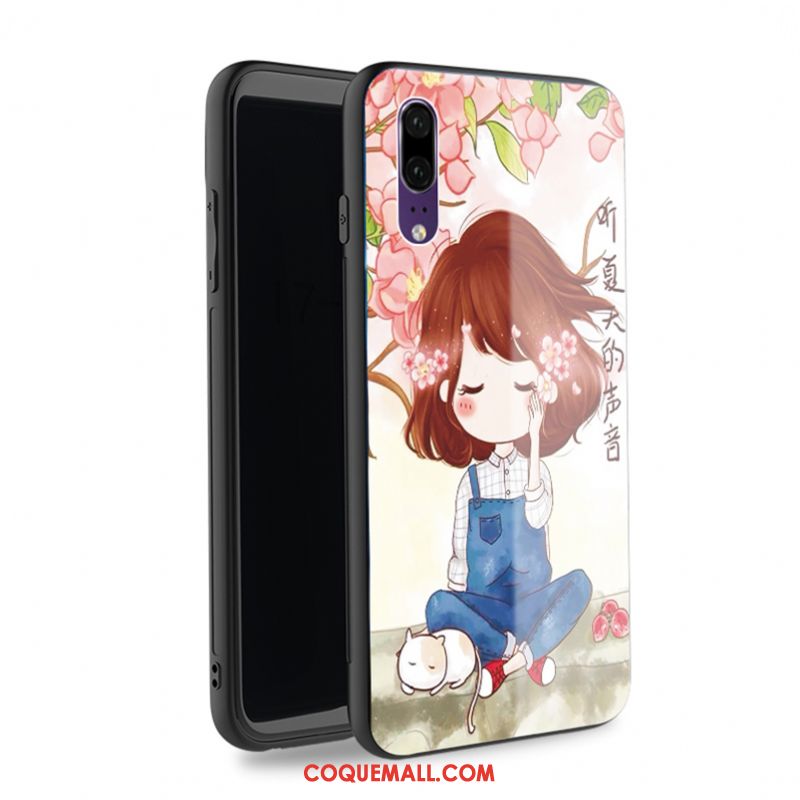 Étui Huawei P20 Charmant Élégant Protection, Coque Huawei P20 Motif Gris