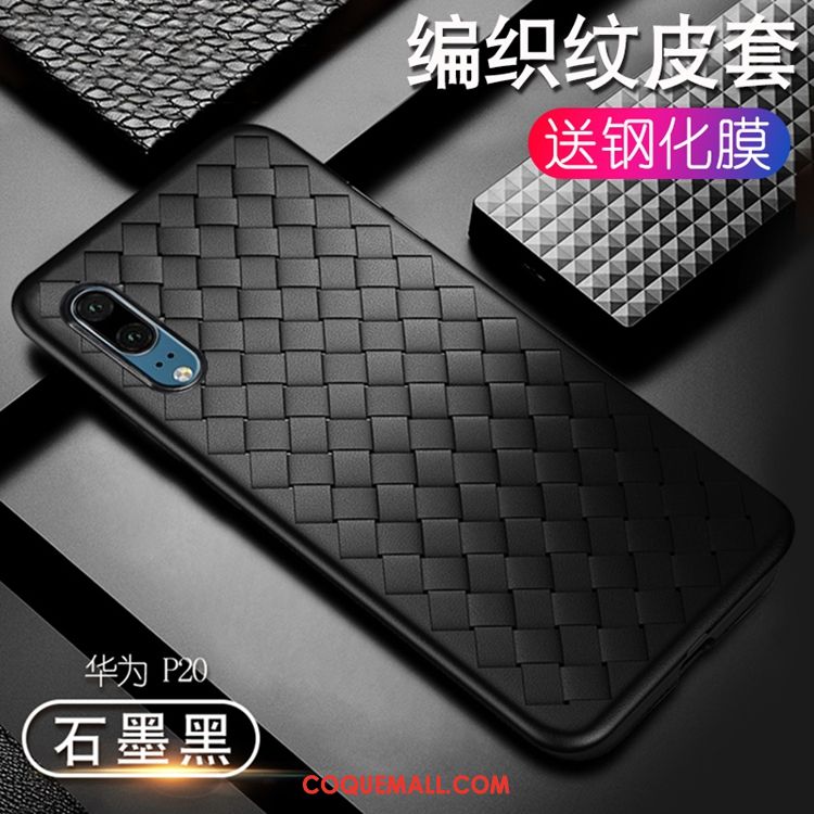 Étui Huawei P20 Créatif Personnalité Fluide Doux, Coque Huawei P20 Téléphone Portable Tempérer