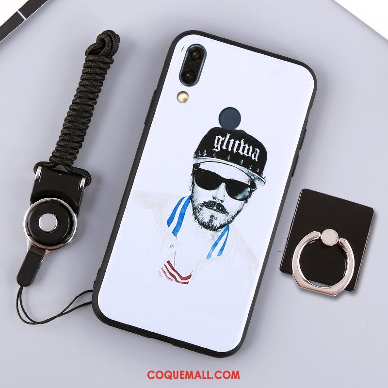 Étui Huawei P20 Lite Anneau Jaune Ornements Suspendus, Coque Huawei P20 Lite Téléphone Portable Incassable