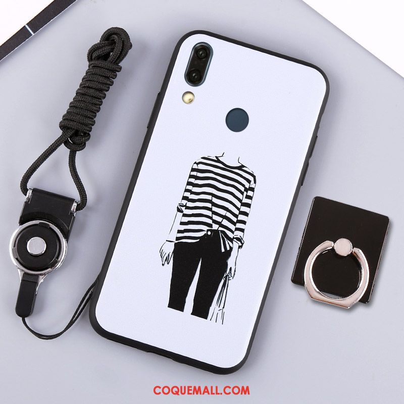 Étui Huawei P20 Lite Anneau Jaune Ornements Suspendus, Coque Huawei P20 Lite Téléphone Portable Incassable