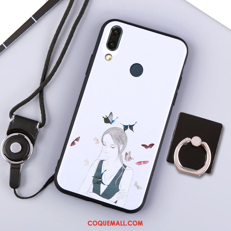 Étui Huawei P20 Lite Anneau Jaune Ornements Suspendus, Coque Huawei P20 Lite Téléphone Portable Incassable