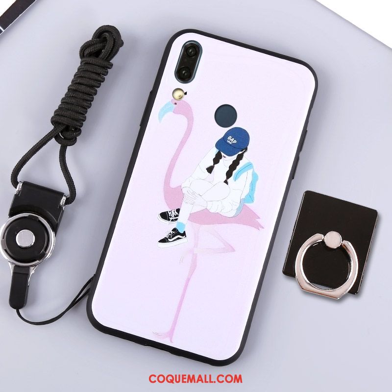 Étui Huawei P20 Lite Anneau Jaune Ornements Suspendus, Coque Huawei P20 Lite Téléphone Portable Incassable