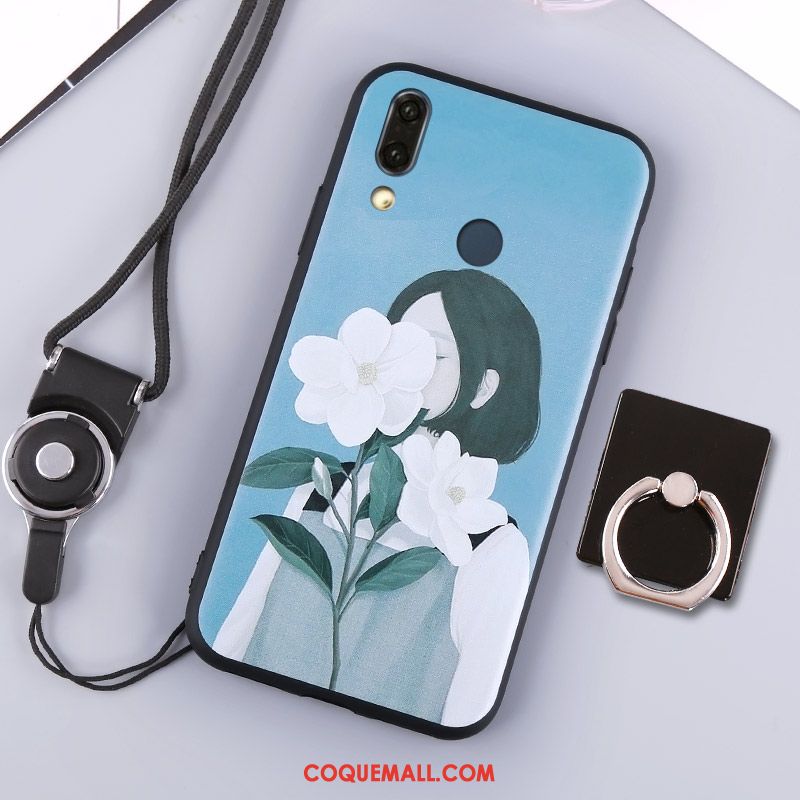 Étui Huawei P20 Lite Anneau Jaune Ornements Suspendus, Coque Huawei P20 Lite Téléphone Portable Incassable