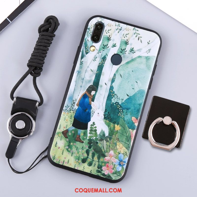 Étui Huawei P20 Lite Anneau Jaune Ornements Suspendus, Coque Huawei P20 Lite Téléphone Portable Incassable