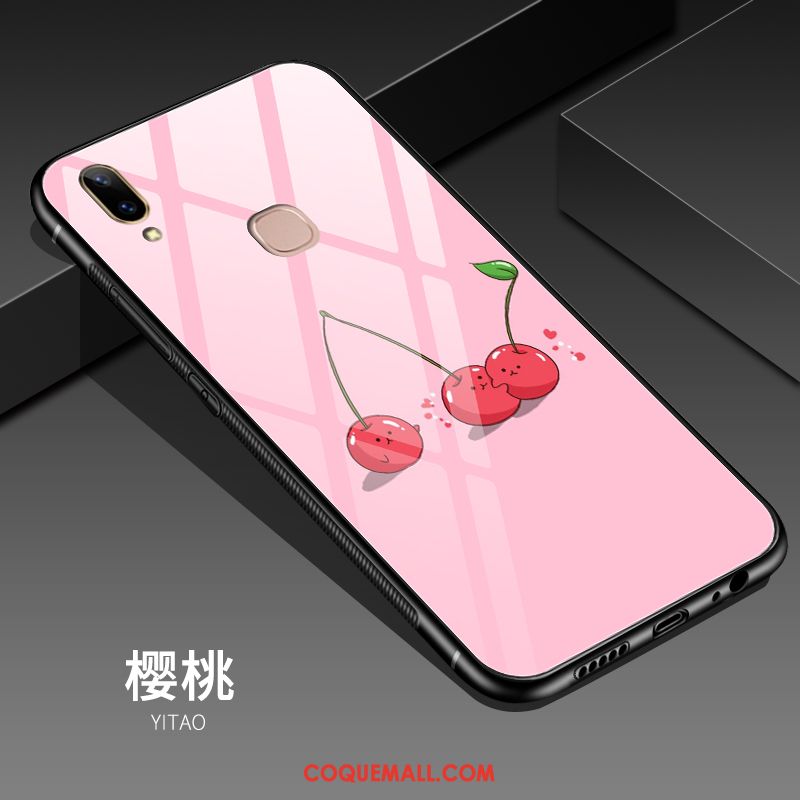 Étui Huawei P20 Lite Bleu Rose Jeunesse, Coque Huawei P20 Lite Verre Protection