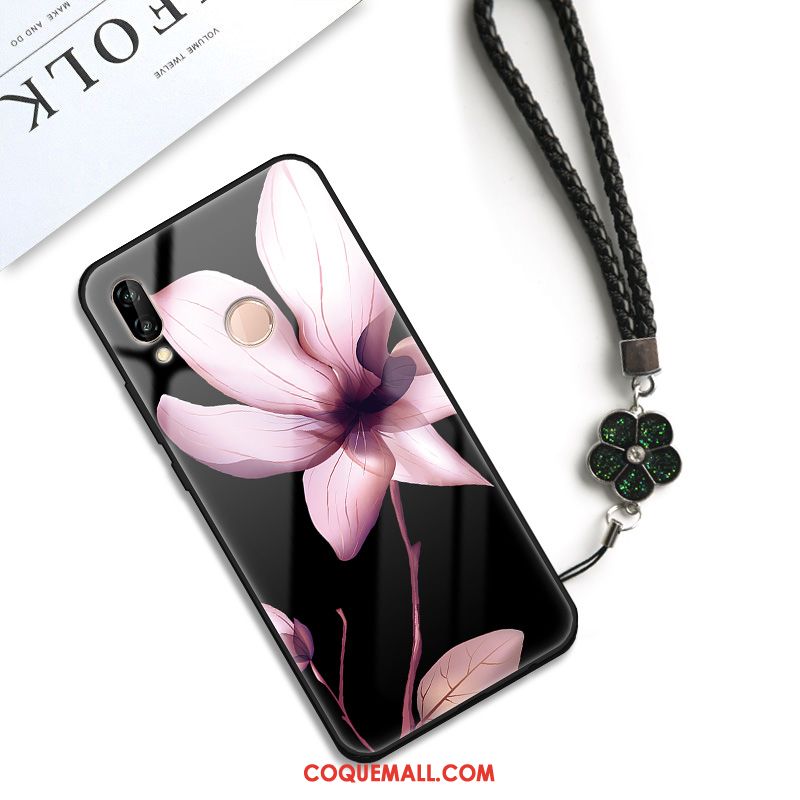 Étui Huawei P20 Lite Charmant Fluide Doux Violet, Coque Huawei P20 Lite Art Téléphone Portable