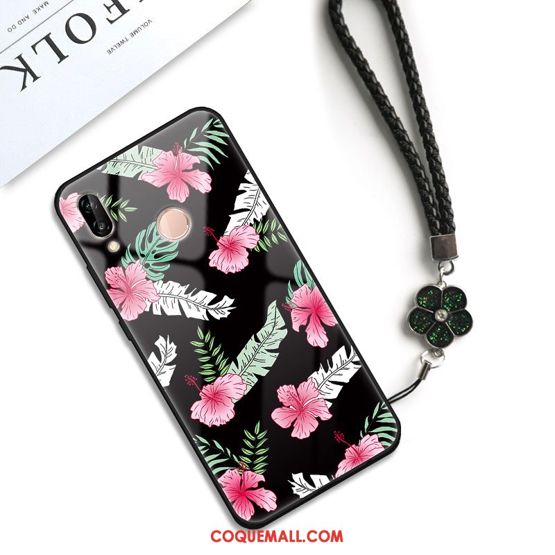 Étui Huawei P20 Lite Charmant Fluide Doux Violet, Coque Huawei P20 Lite Art Téléphone Portable