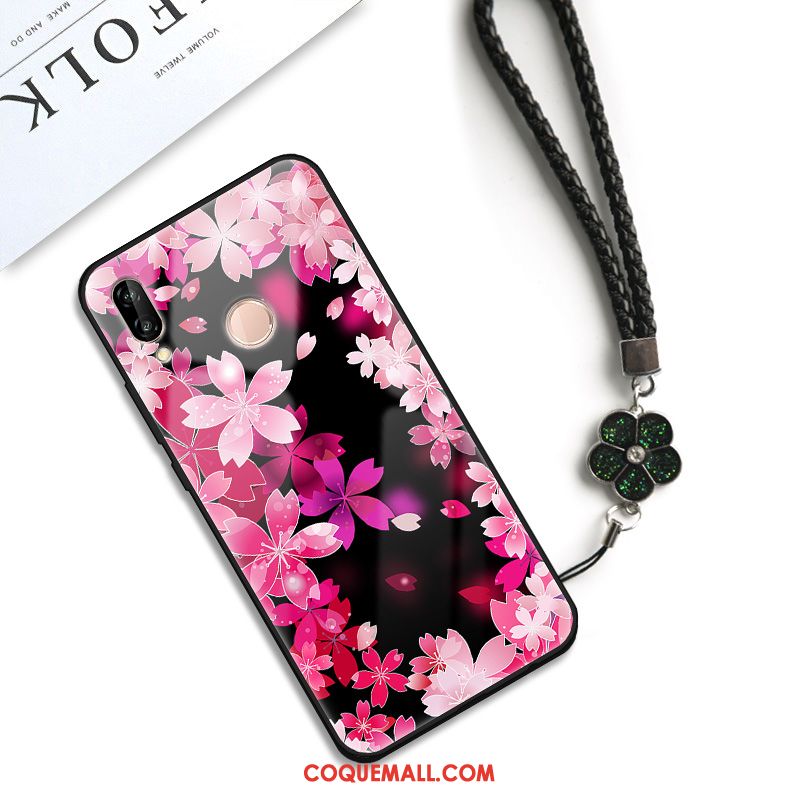 Étui Huawei P20 Lite Charmant Fluide Doux Violet, Coque Huawei P20 Lite Art Téléphone Portable